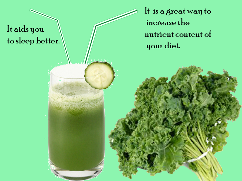 Kale Resource of beneficial nutrients that induces sleep hormones