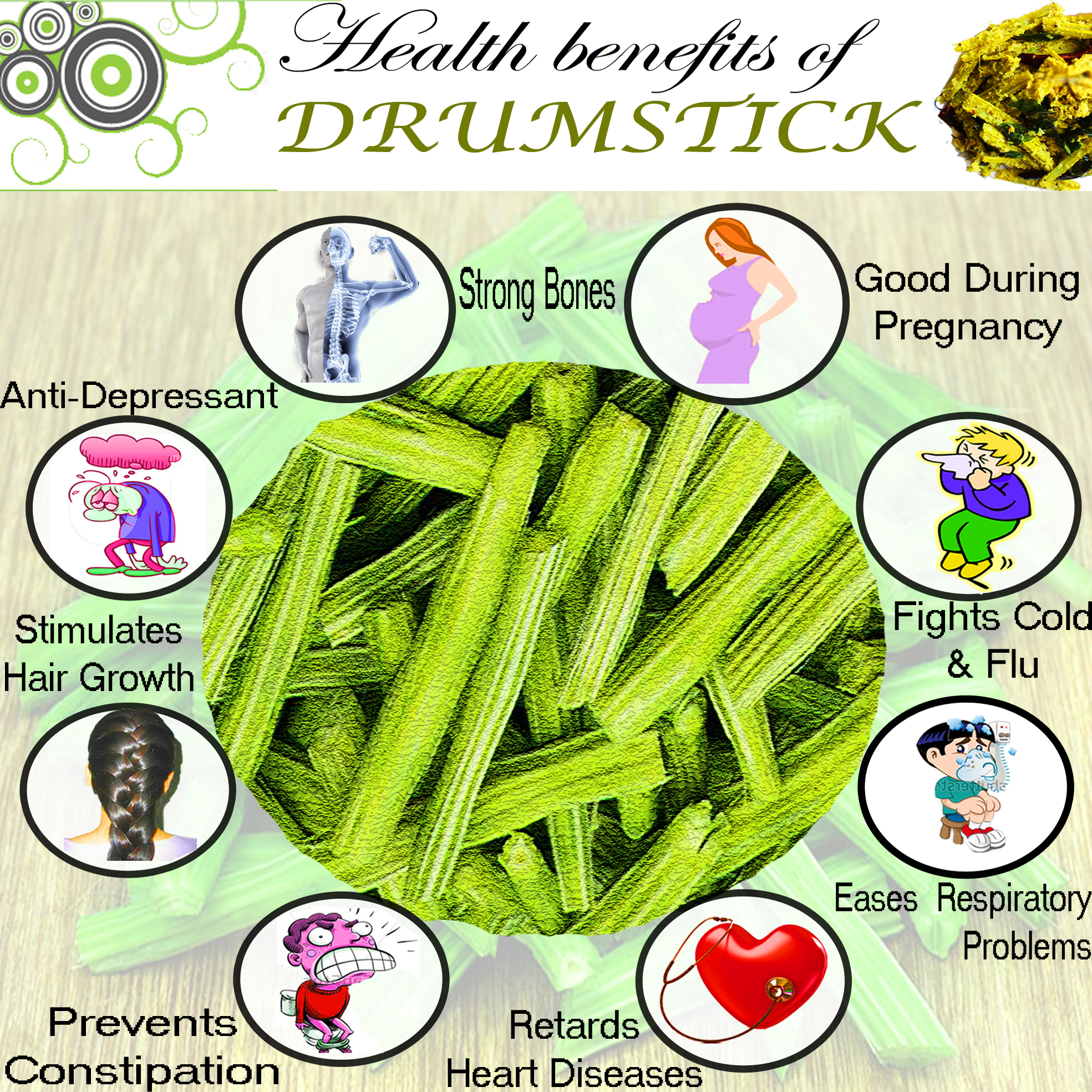 drumstick | properties, nutritional values - veggies info